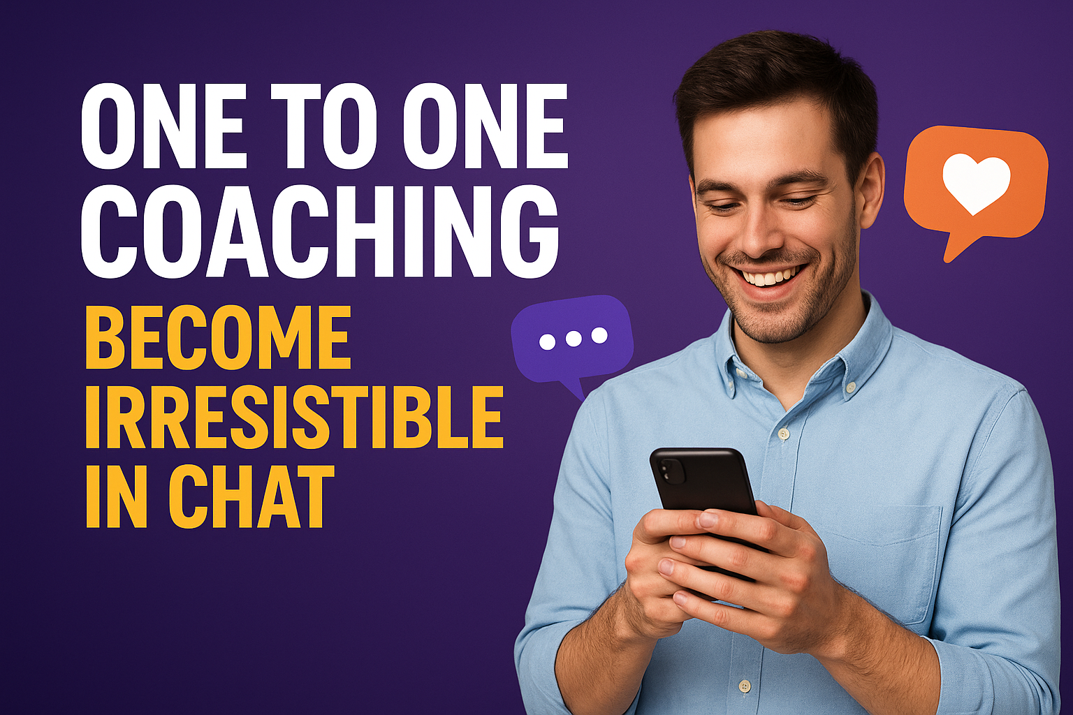 Coaching 1:1 – Diventa irresistibile in chat